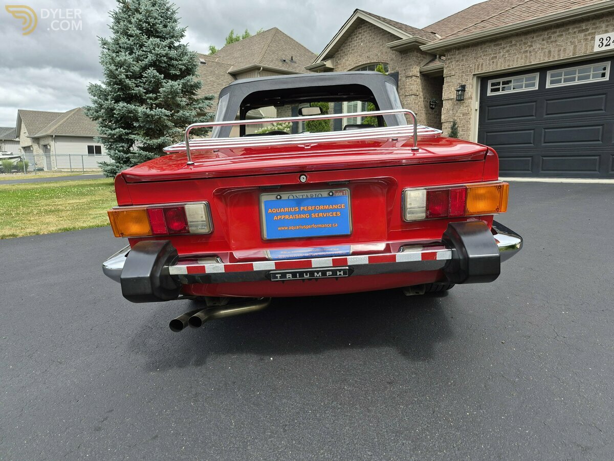 1976 Triumph TR6 convertible, foto 6