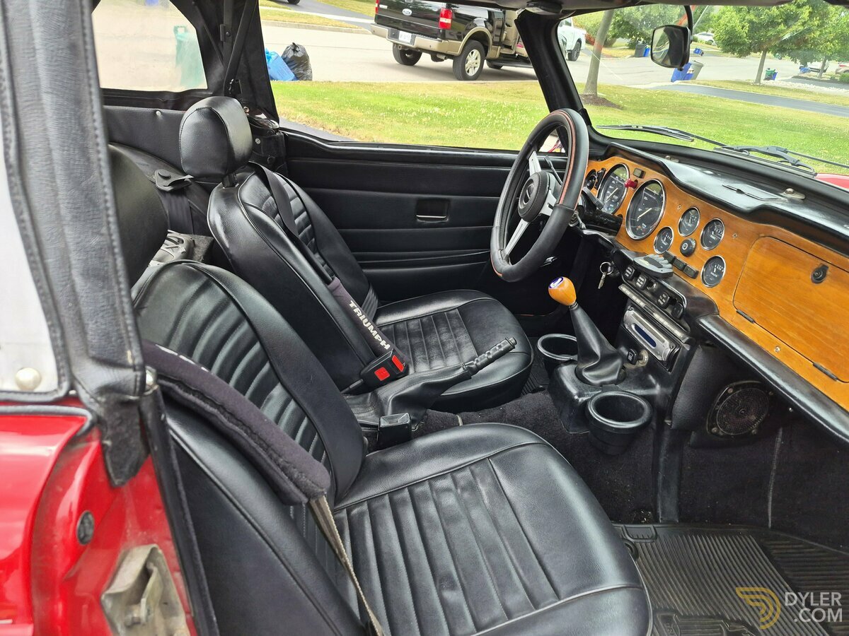 1976 Triumph TR6 convertible, foto 7