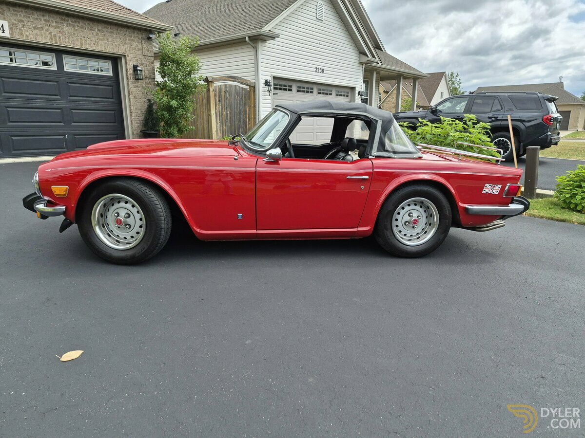 1976 Triumph TR6 convertible, foto 5