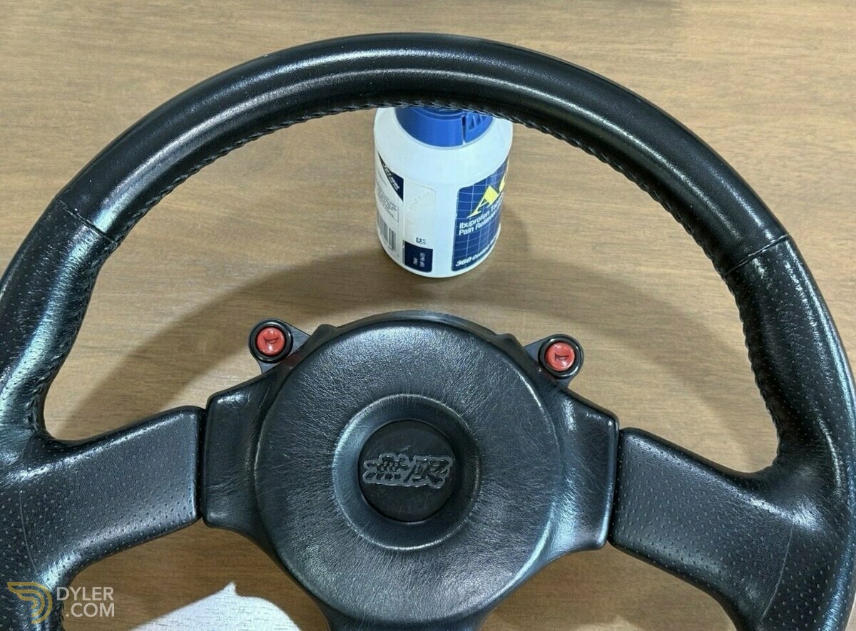2001 Honda Civic JDM MUGEN POWER JAPAN Steering Wheel With PAD FOR, foto 2