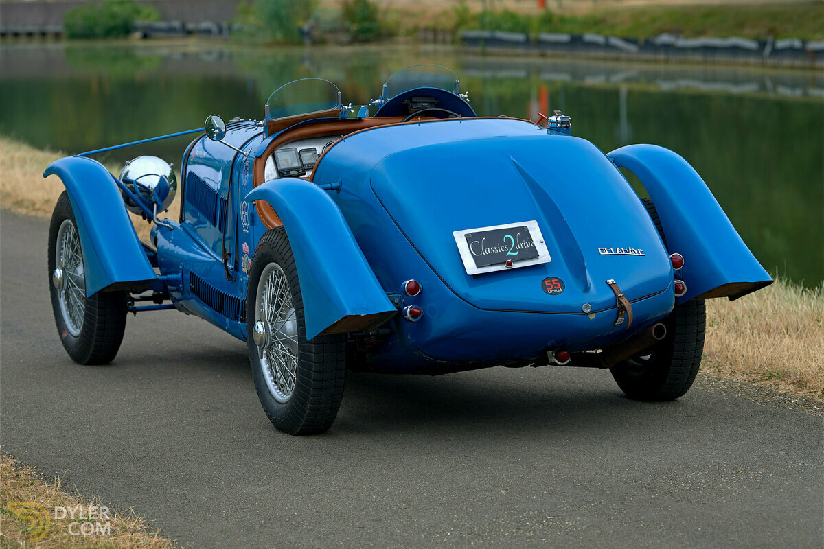 1936 Delahaye 135 3x Mille Miglia Entrant and other rallies, foto 4