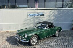 MG MGB Roadster Cabriolet / Roadster 1964 Grün