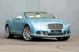 Bentley Continental GT V12 Convertible Cabriolet / Roadster 2014 Blu
