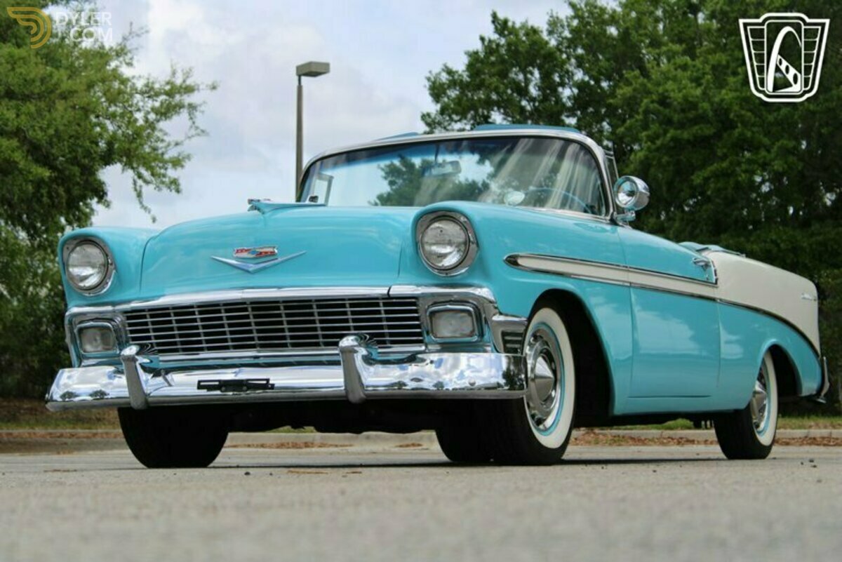 1956 Chevrolet Bel Air Convertible, foto 2