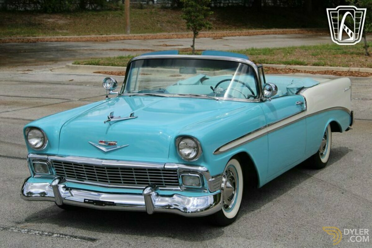 1956 Chevrolet Bel Air Convertible, foto 4