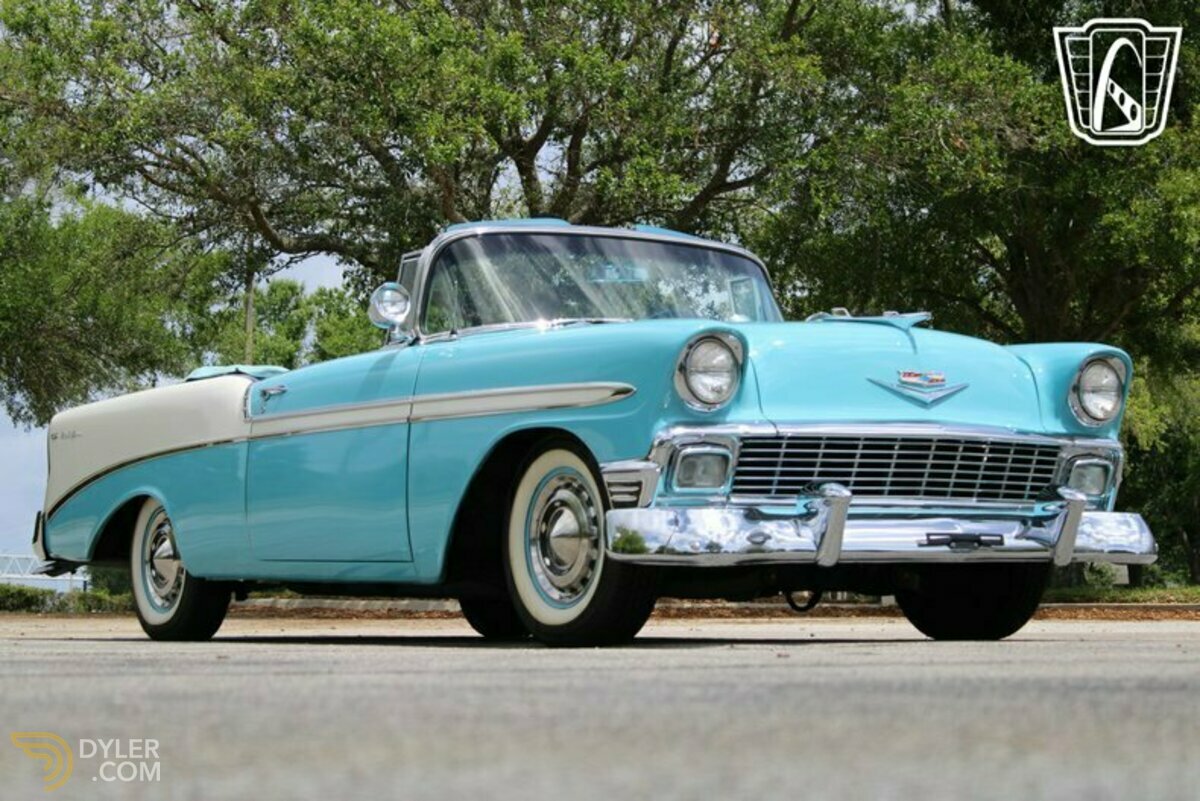 1956 Chevrolet Bel Air Convertible, foto 11