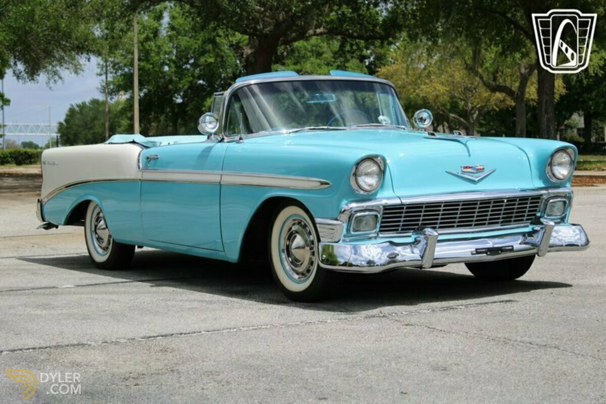 1956 Chevrolet Bel Air Convertible, foto 12