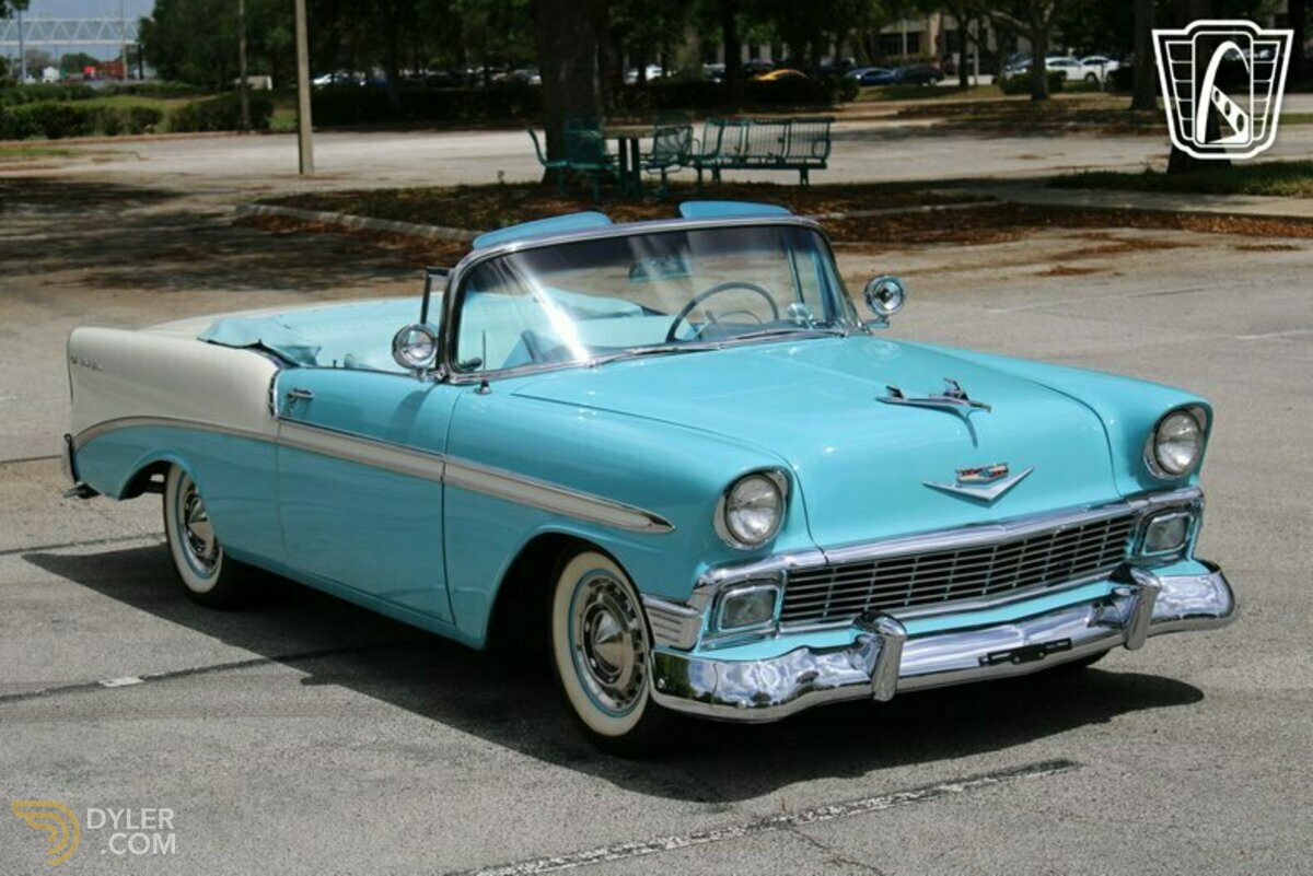 1956 Chevrolet Bel Air Convertible, foto 1