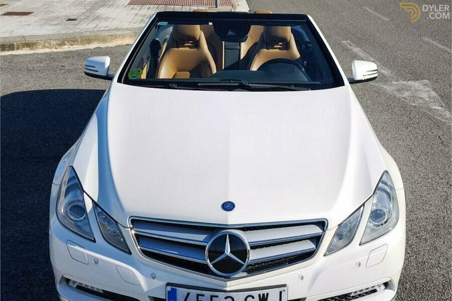 Mercedes-Benz E 350 CGI cabriolet Coupe 2010 White