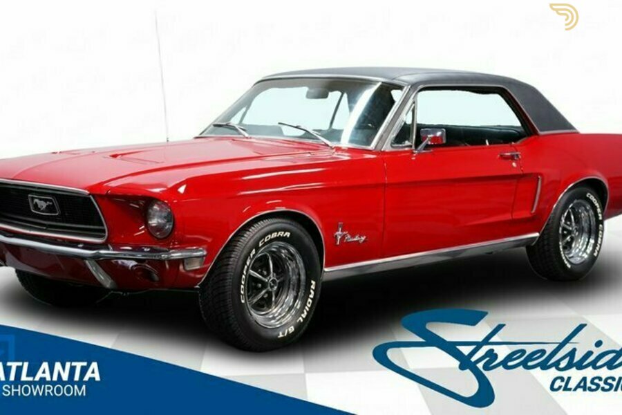 Ford Mustang Coupe 1968 Red