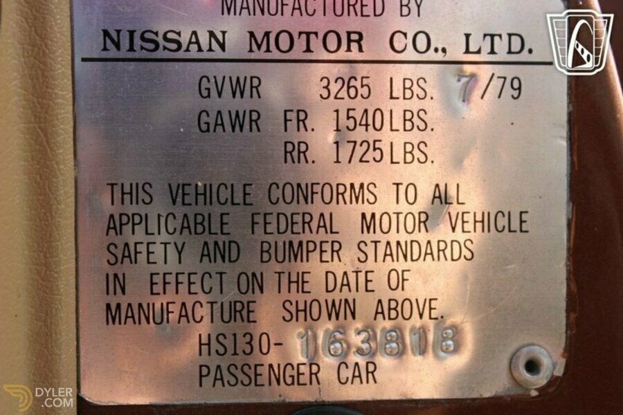 Classic 1979 Datsun 280ZX For Sale. Price 14 500 USD - Dyler
