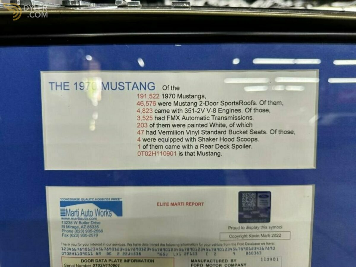 1970 Ford Mustang, foto 10