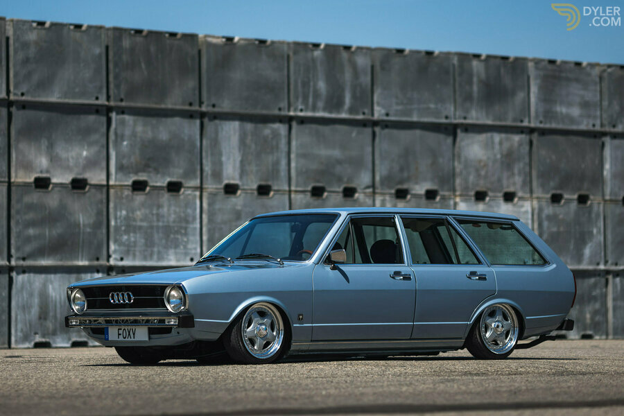 Audi Fox Fox Wagon Hatchback 1976 Blue