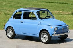 Fiat 500 F Sedán / Berlina 1967 Azul