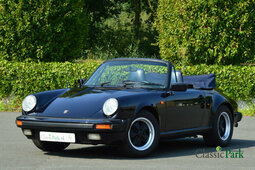 Porsche 911 Carrera 3.2 Cabriolet Cabriolet / Roadster 1986 Blue