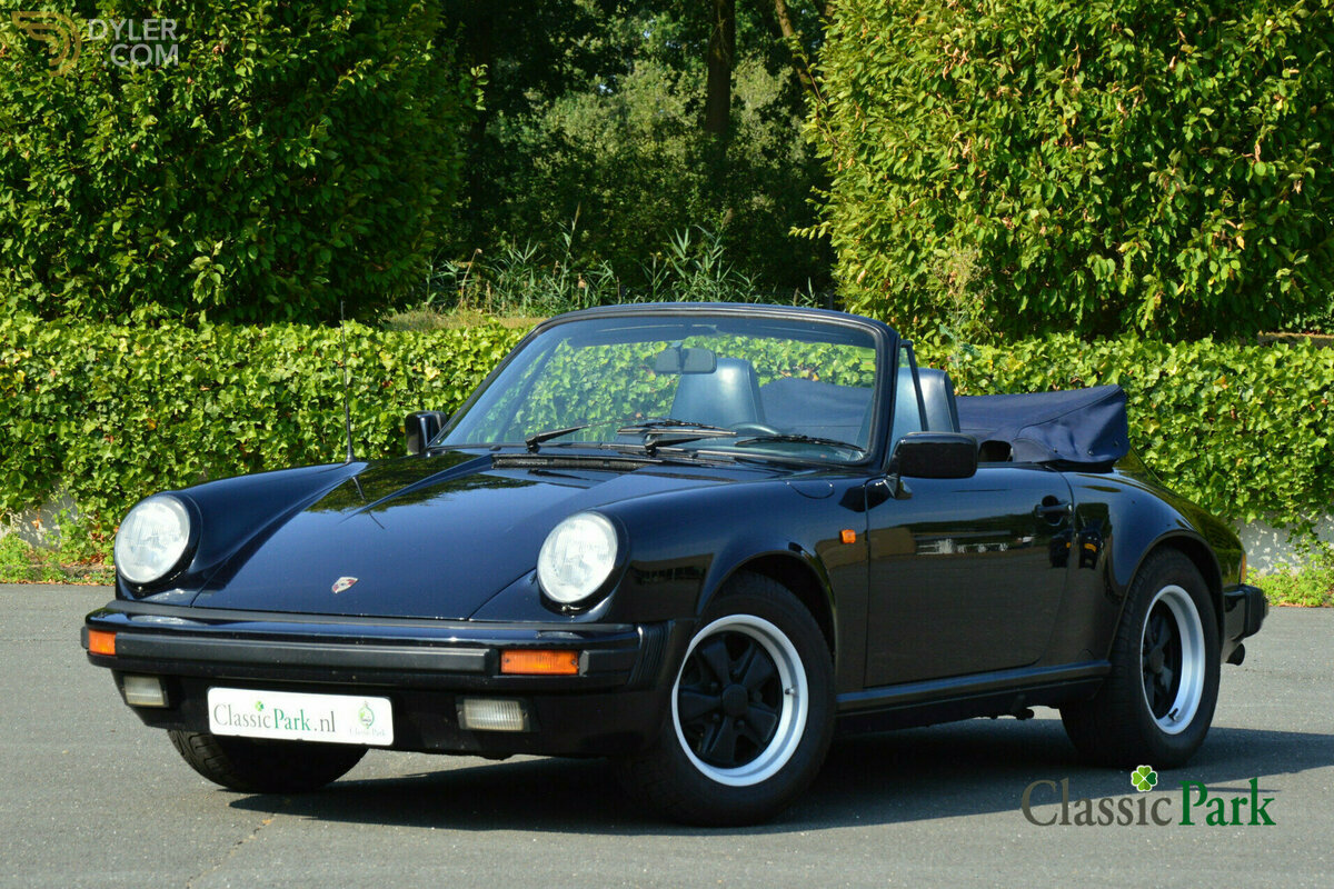 1986 Porsche 911 Carrera 3.2 Cabriolet, foto 1