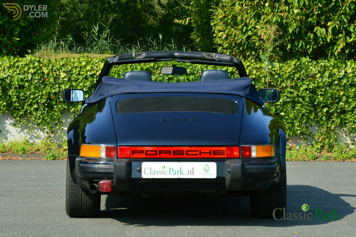 1986 Porsche 911 Carrera 3.2 Cabriolet, foto 8