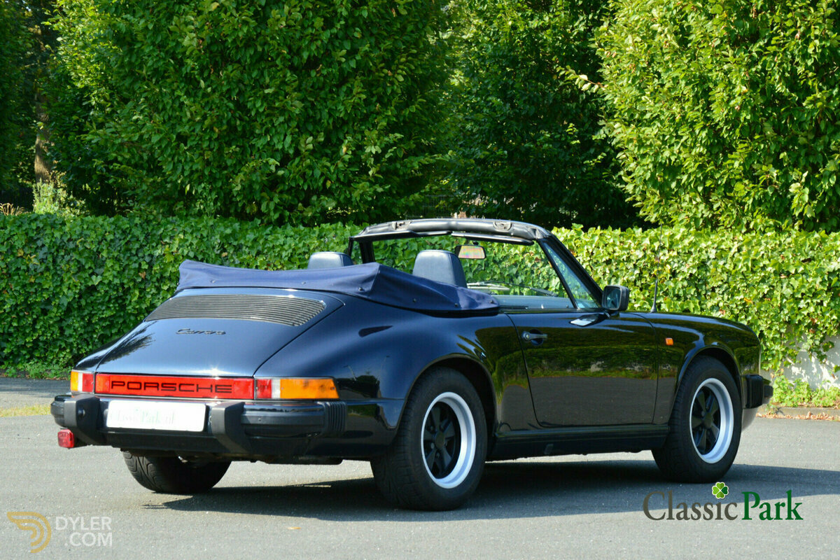 1986 Porsche 911 Carrera 3.2 Cabriolet, foto 9
