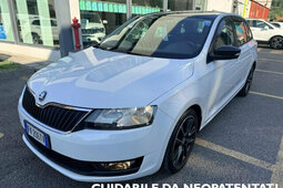 Skoda Rapid Design Edition Estate Car 2017 White