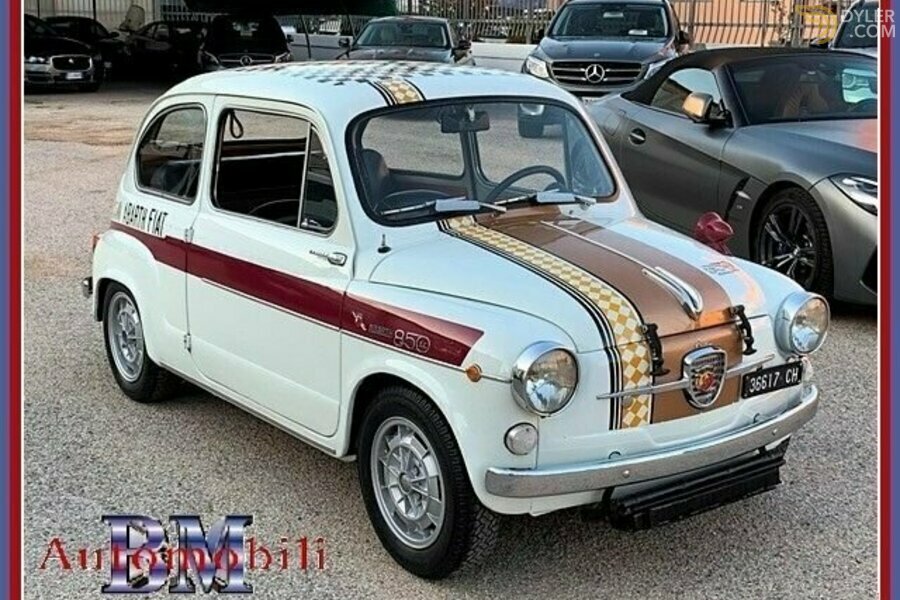 Fiat 850 ABARTH 850 TC NURBURGRING Hatchback 1962 White