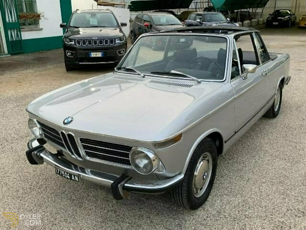 1972 BMW 2002 BAUR 2.0i 101CV CONSERVATA 2.300 ESEMPLARI, foto 2