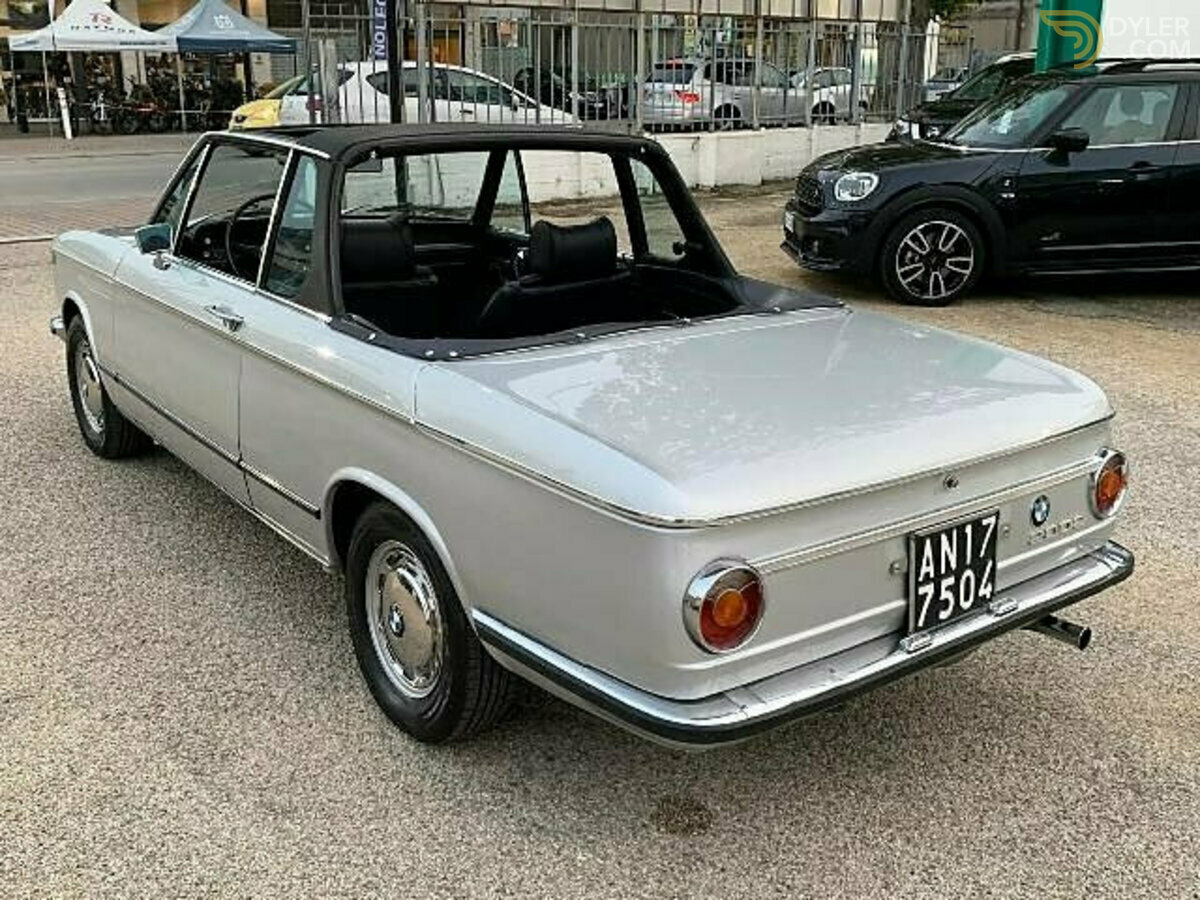 1972 BMW 2002 BAUR 2.0i 101CV CONSERVATA 2.300 ESEMPLARI, foto 3