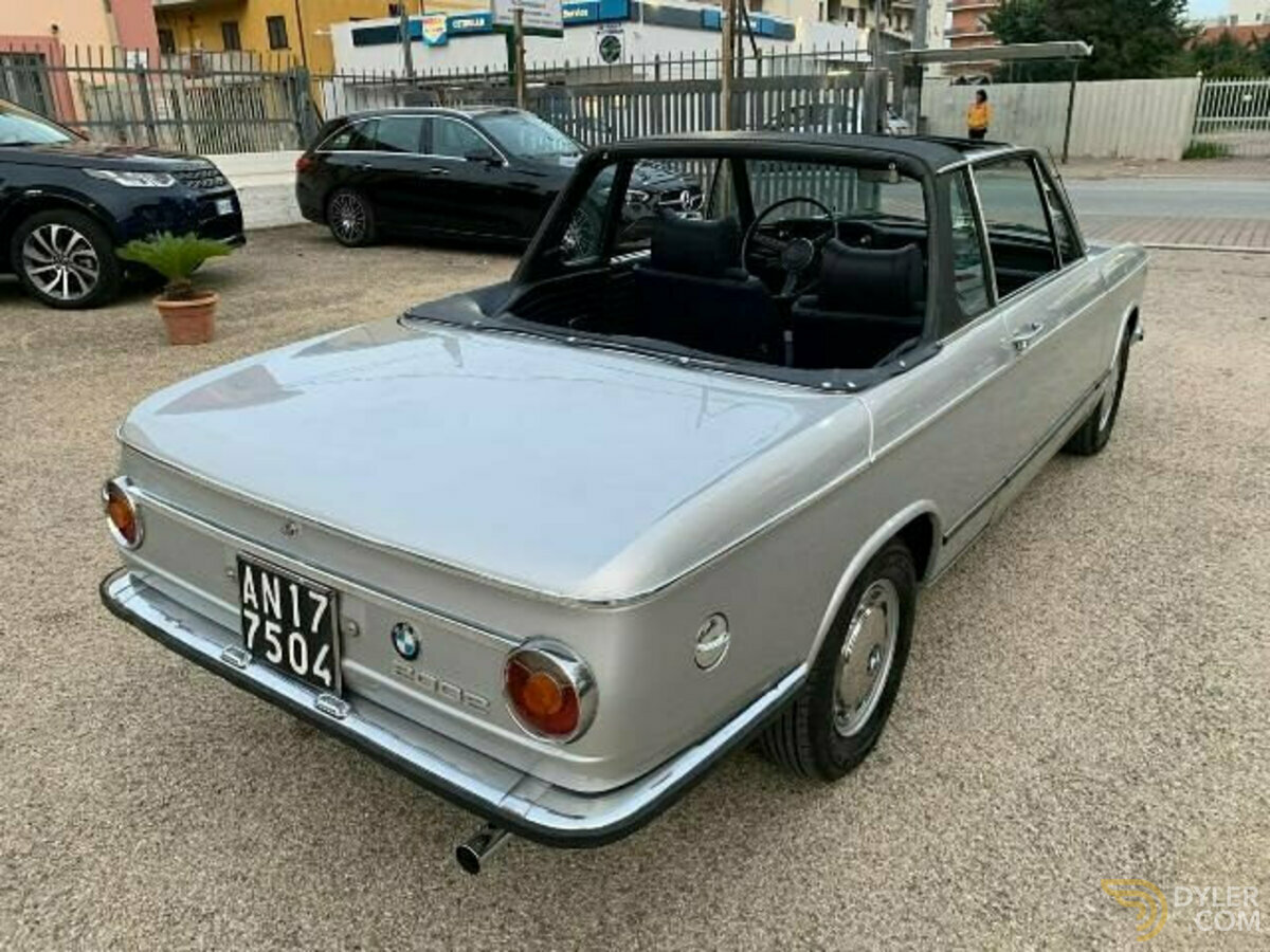 1972 BMW 2002 BAUR 2.0i 101CV CONSERVATA 2.300 ESEMPLARI, foto 4