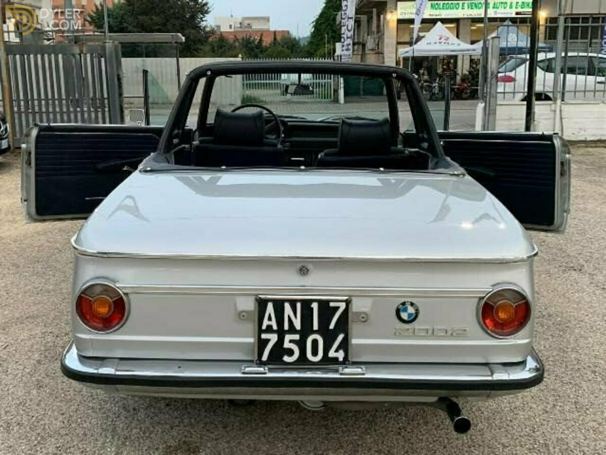 1972 BMW 2002 BAUR 2.0i 101CV CONSERVATA 2.300 ESEMPLARI, foto 10