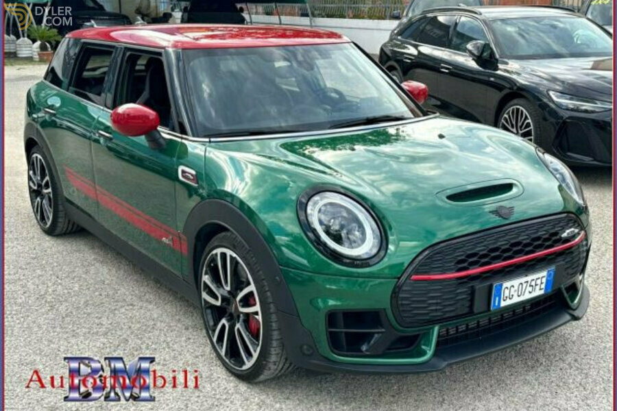 MINI Clubman 2.0 JCW 306CV ALL4 C19 KAMERA RADAR INTERNI JCW Auto Familiare 2021 Verde