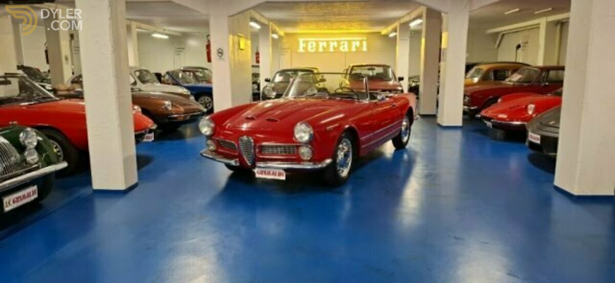 1961 Alfa Romeo Spider Touring, foto 1