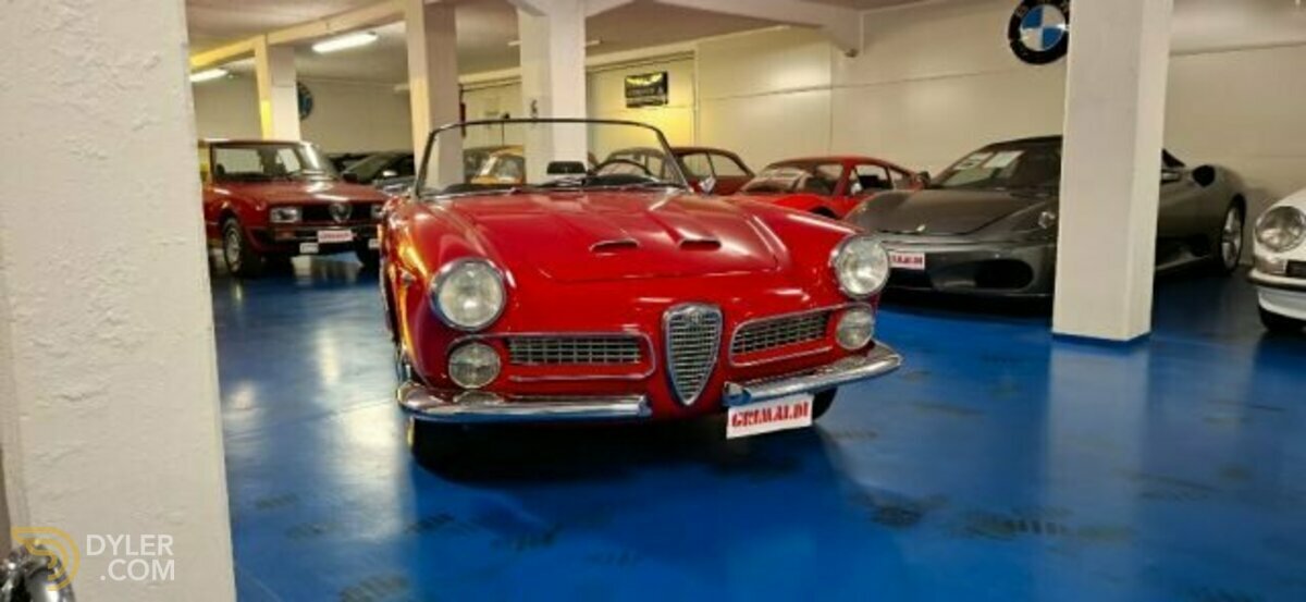 1961 Alfa Romeo Spider Touring, foto 4