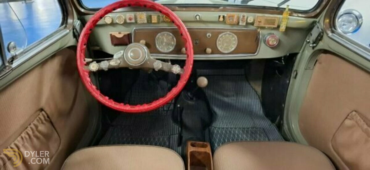 1953 Fiat Topolino TRASFORMABILE*CRS*CERTIFICATO D'ORIGINE*TARGA TO, foto 5