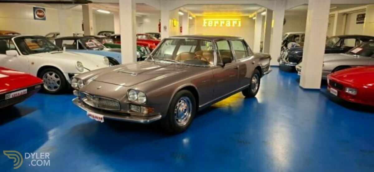 1968 Maserati Quattroporte 4.136cc **TARGHE NERE**LIBRETTO A PAGINE, foto 1