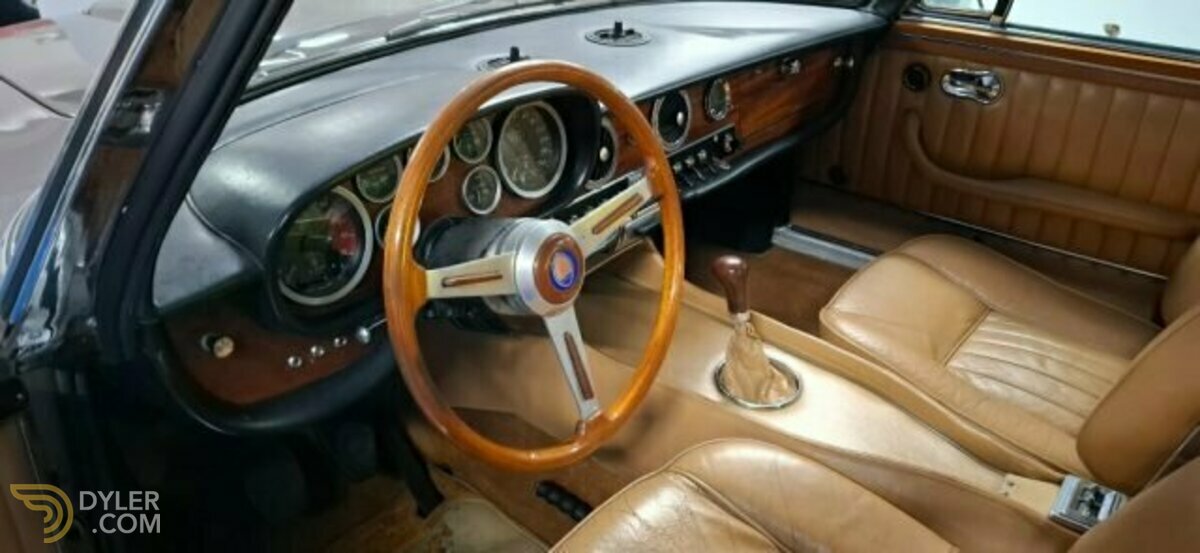 1968 Maserati Quattroporte 4.136cc **TARGHE NERE**LIBRETTO A PAGINE, foto 4