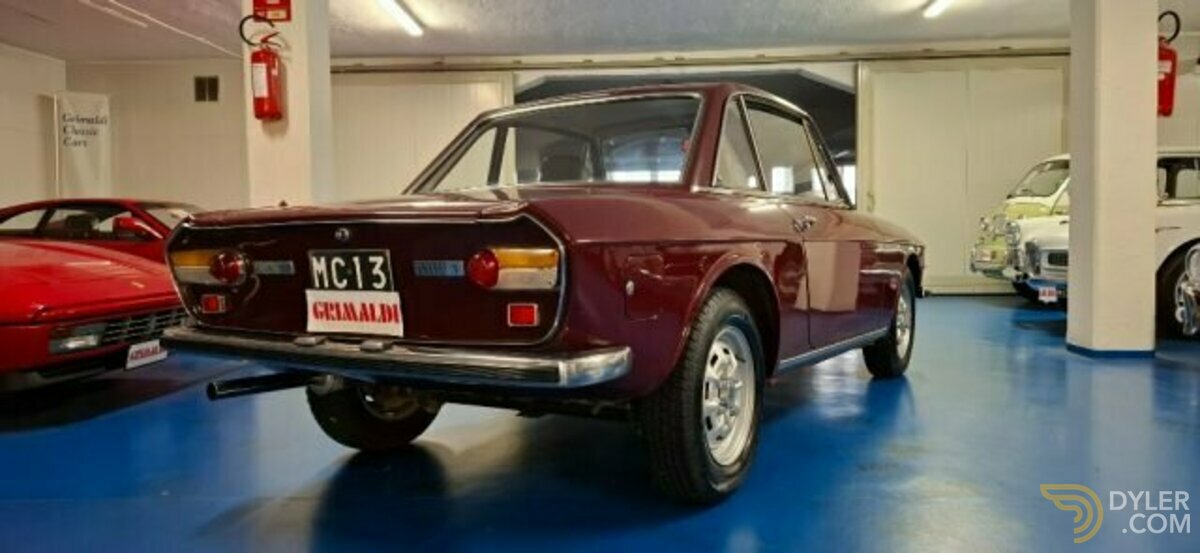 1975 Lancia Fulvia COUPE' ROSSO YORK con ASI e CRS, foto 4