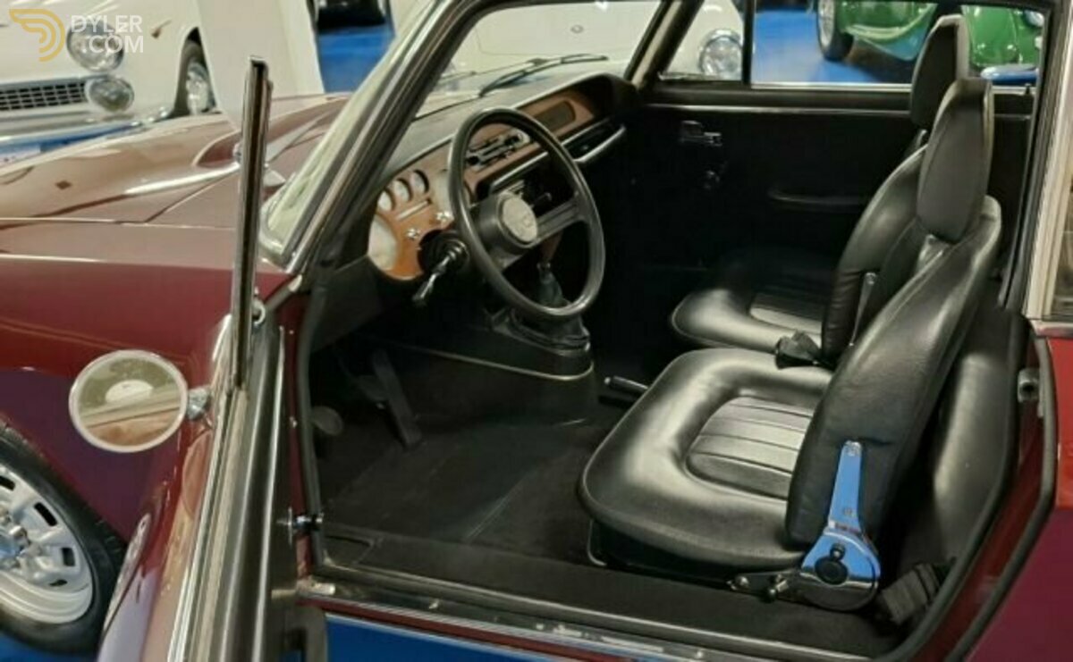 1975 Lancia Fulvia COUPE' ROSSO YORK con ASI e CRS, foto 6