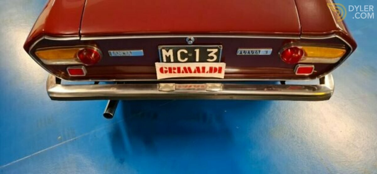 1975 Lancia Fulvia COUPE' ROSSO YORK con ASI e CRS, foto 11