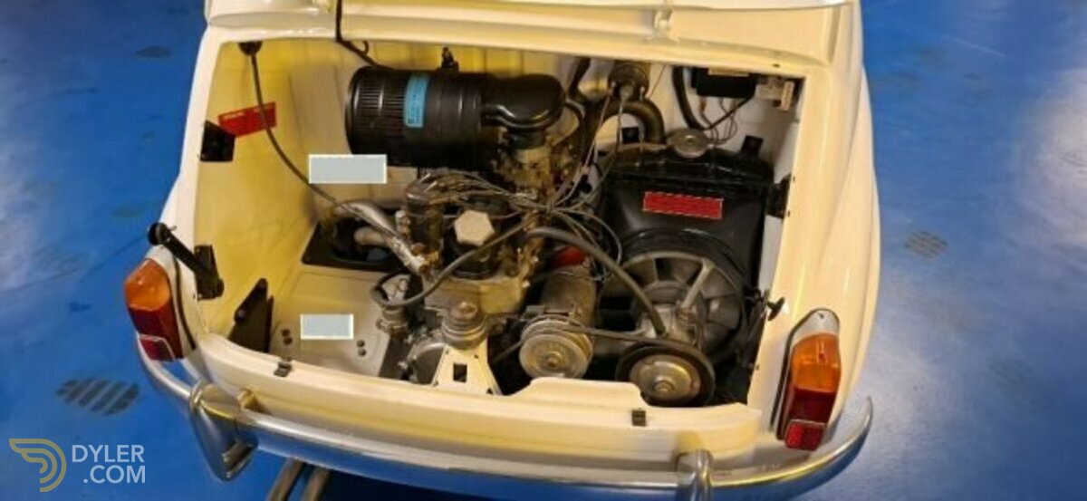 1963 Fiat 850 TC NURBURBRING ***TARGA ENNA***, foto 5