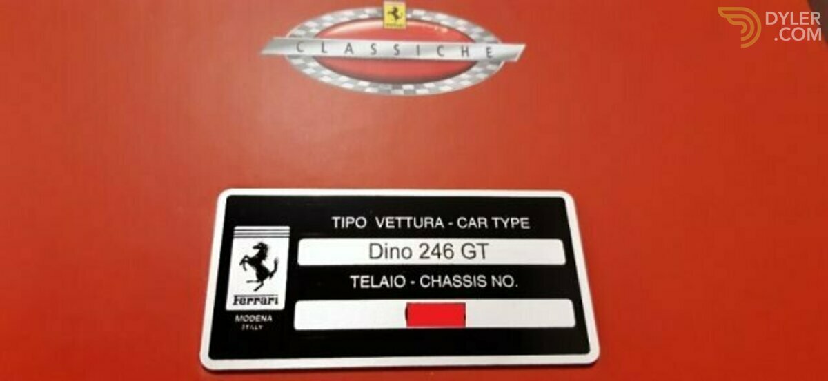 1972 Ferrari 246 CERTIFICATA FERRARI CLASSICHE*RESTAURO INTEGRALE, foto 5
