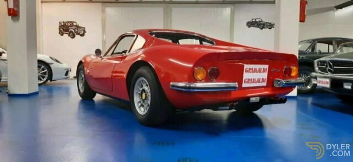 1972 Ferrari 246 CERTIFICATA FERRARI CLASSICHE*RESTAURO INTEGRALE, foto 7