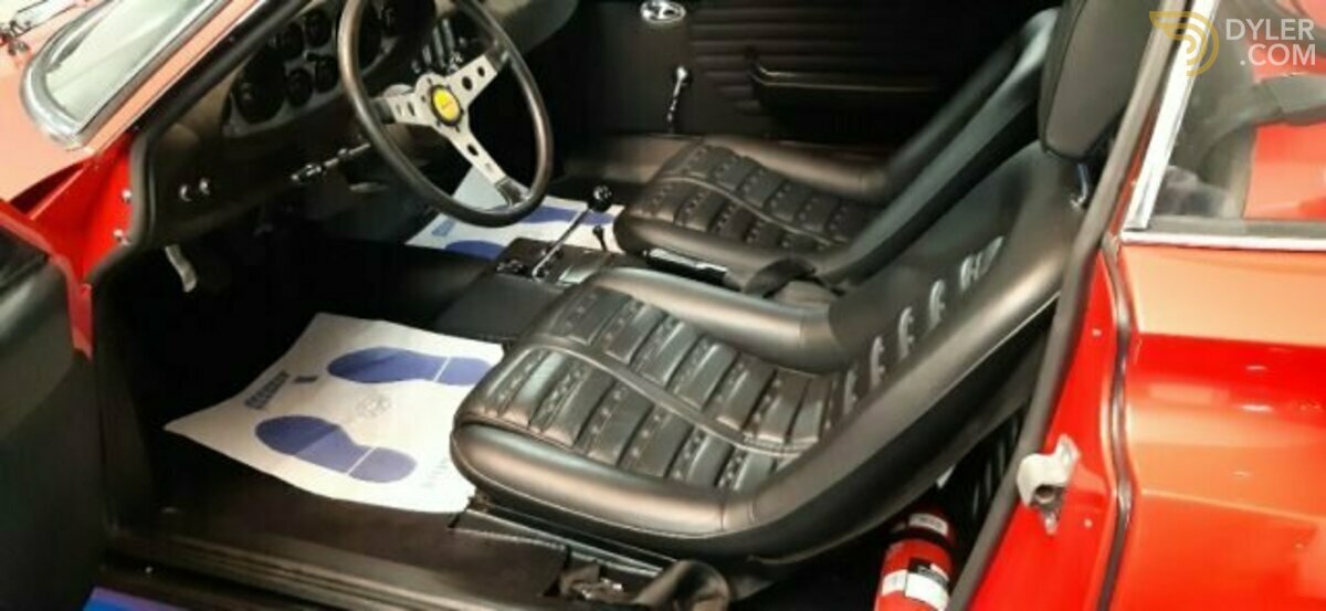 1972 Ferrari 246 CERTIFICATA FERRARI CLASSICHE*RESTAURO INTEGRALE, foto 9