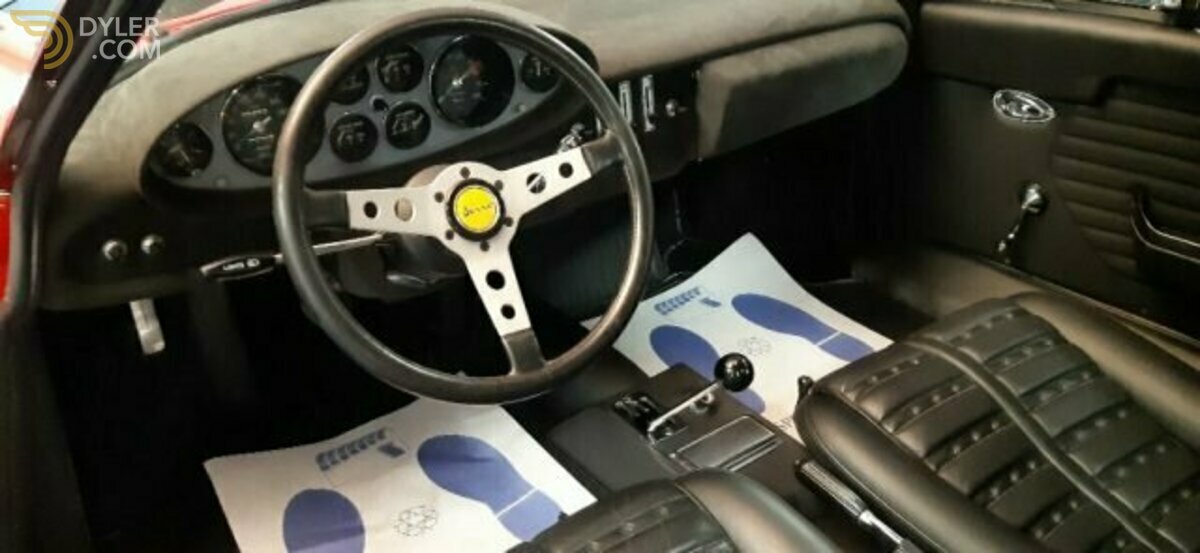 1972 Ferrari 246 CERTIFICATA FERRARI CLASSICHE*RESTAURO INTEGRALE, foto 10