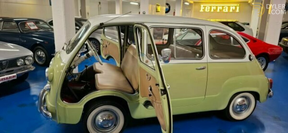 1964 Fiat Multipla 600D ITALIANA DA SEMPRE**TARGHE BOLOGNA, foto 4