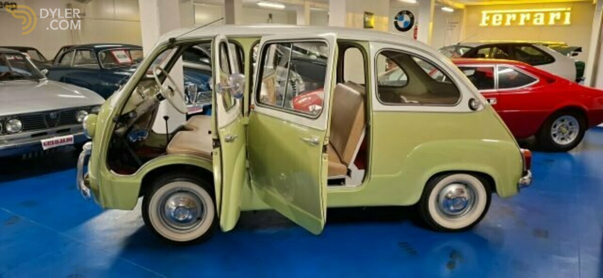 1964 Fiat Multipla 600D ITALIANA DA SEMPRE**TARGHE BOLOGNA, foto 8