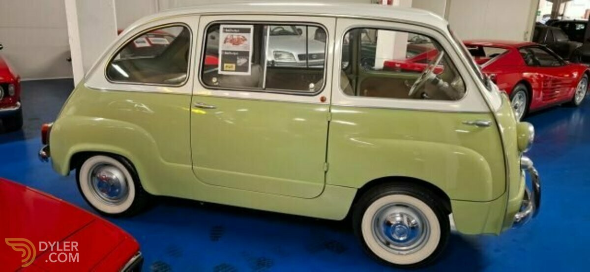 1964 Fiat Multipla 600D ITALIANA DA SEMPRE**TARGHE BOLOGNA, foto 12