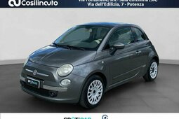 Fiat 500 Lounge Hatchback 2011 Grey