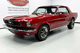 Ford Mustang Coup Coupe 1966 Rot