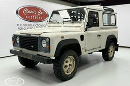 Land Rover Defender 90 1995 Weiss