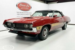 Ford Mustang TORINO 5.8 V8 Cabriolet Descapotable / Roadster 1970 Rojo