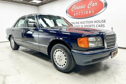 Mercedes-Benz 500 500SE Sedan / Saloon 1991 Blue